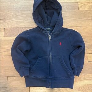 Polo by Ralph Lauren Toddler Navy Zip Hoodie